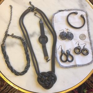 Steel-color jewelry/reseller’s bundle
